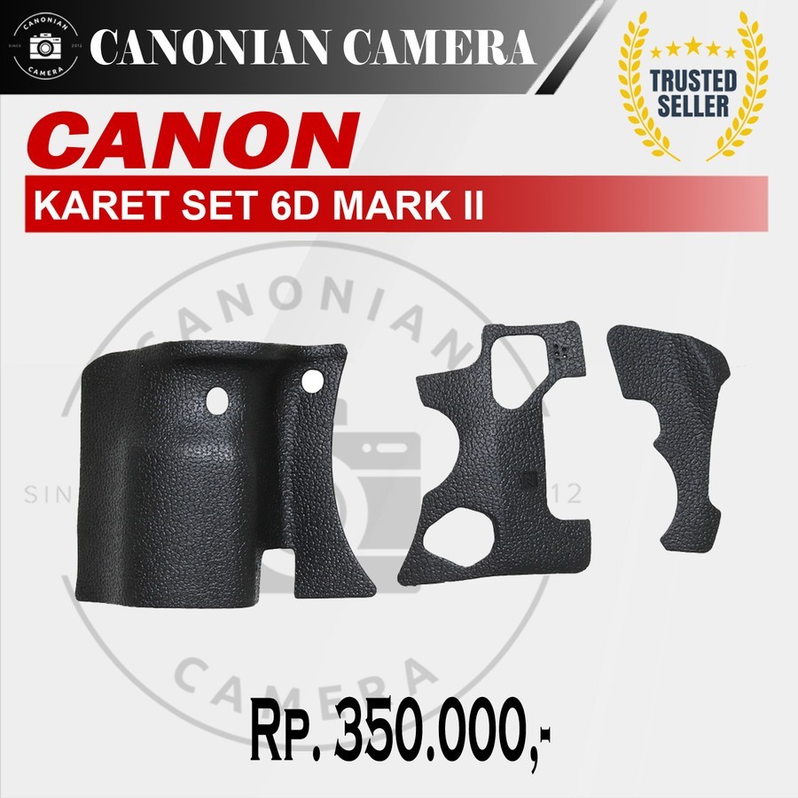Karet Set Grip & Jempol Kamera Canon 6D Mark II