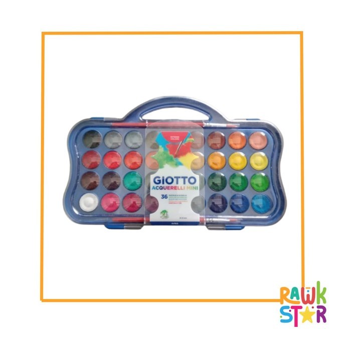 

Giotto/Mini Watercolor 36 Warna 23mm