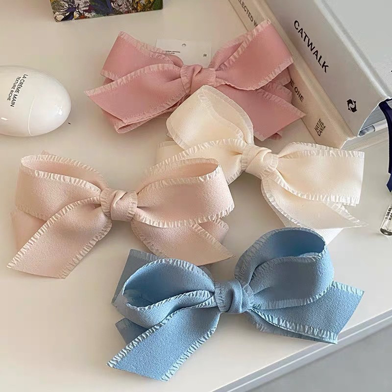 

Woman Needs - Classic premium korean hairclip jepit rambut anak dewasa renda lace pita korea S017