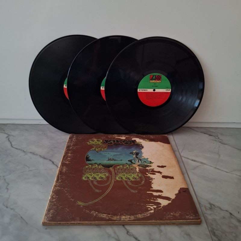 GRUB BAND YES - YESSONGS - THREE VINYL CO