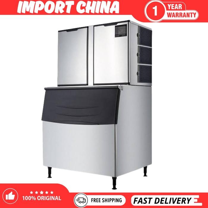 Es Batu Kristal Commercial Ice Maker 700KG/24JAM Ice Cube Machine 700 Kg
