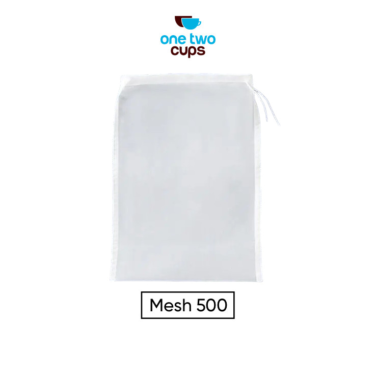 One Two Cups Kain Saringan Susu Kedelai Nilon Serut Reusable Mesh 500 - ZR500