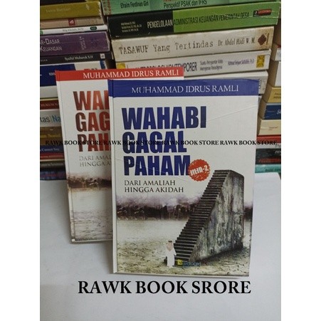 SOFTCOVER PAKET 2 Buku WAHABI GAGAL PAHAM Jil.1 dan Jil.2 - Muhammad Idrus Ramli