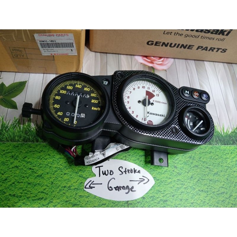 SPEDOMETER RR OLD NINJA RR CBU ZX NOS ORIGINAL KAWASAKI PART 25031-1053