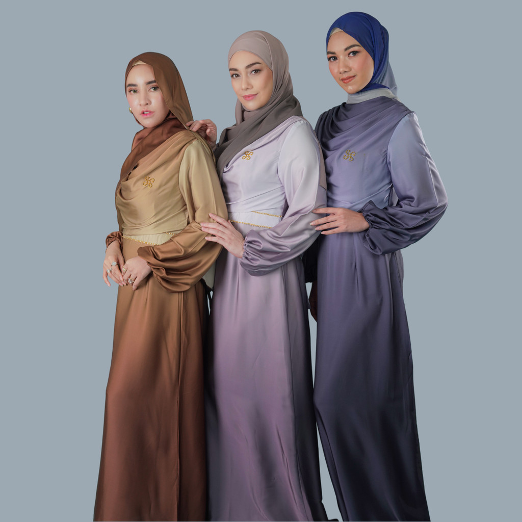 Gradienter Series - Shades x Celine Evangelista - Set Dress + Pashmina Coll 4