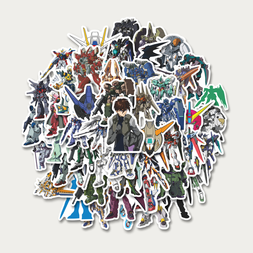 

Sticker Pack Sticker Anime Gundam Wing | Sticker TUMBLR | Stiker LAPTOP KOPER HELM