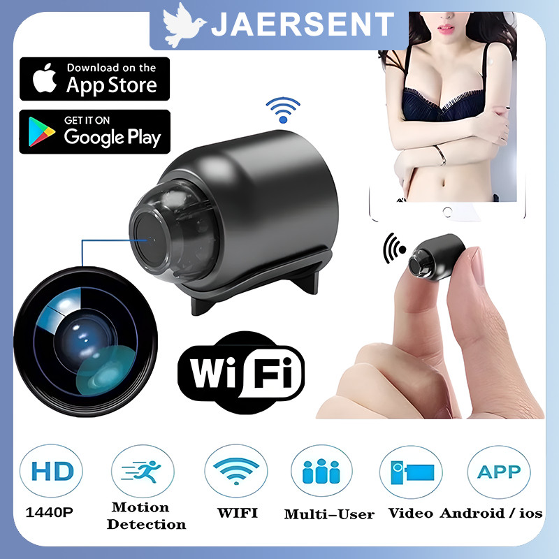 Pemotretan sudut super lebar CAMERA MINI WIFI HIDDEN CAMERA Pemotretan 4K HD CAMERA WIFI MINI HIDDEN
