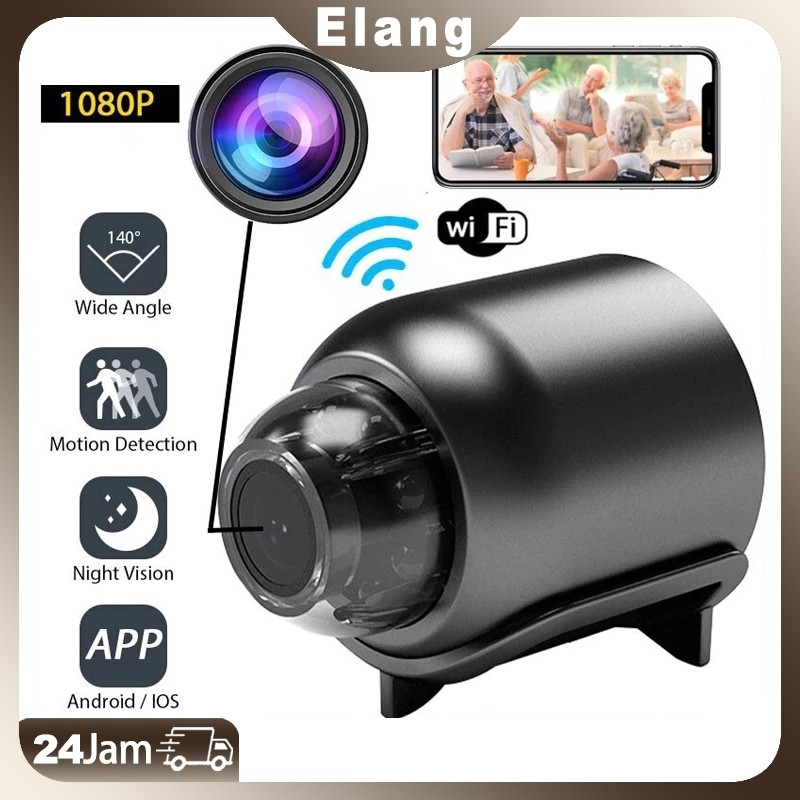 Pemotretan Sudut Super Lebar HIDDEN CAMERA DETECTOR Kamera Kecil Pengintai Mini CCTV Camera Mini WIF