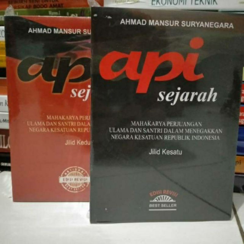 PAKET BUKU API SEJARAH JILID 1 DAN 2