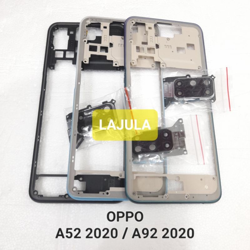 bezel bezzel tutup mesin tulang samping oppo a52 / a92 oppo a92 2020 / a52 2020