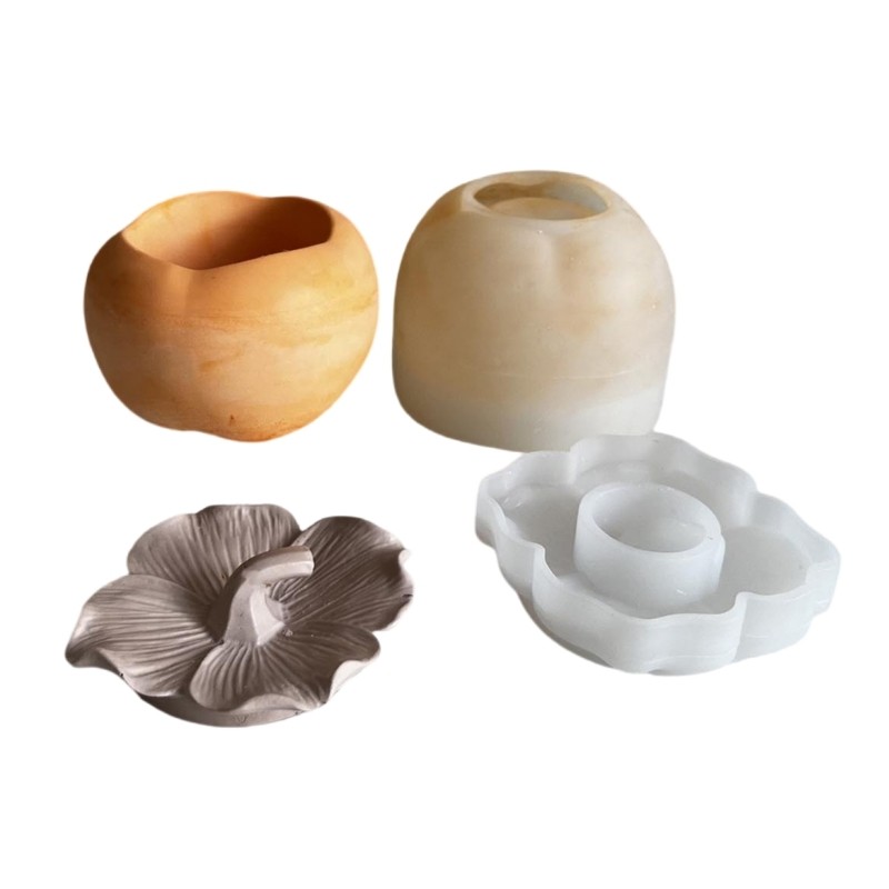 

Persimmon Large Jar Silicone Molds Epoxy Resin Planter Mould Home Decorations