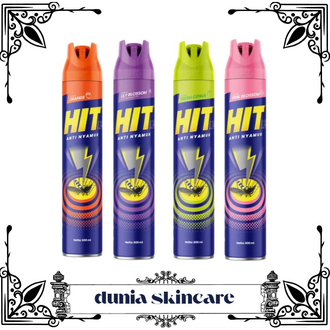 HIT Aerosol  600 ml Obat Nyamuk Semprot Ampuh  Basmi Nyamuk