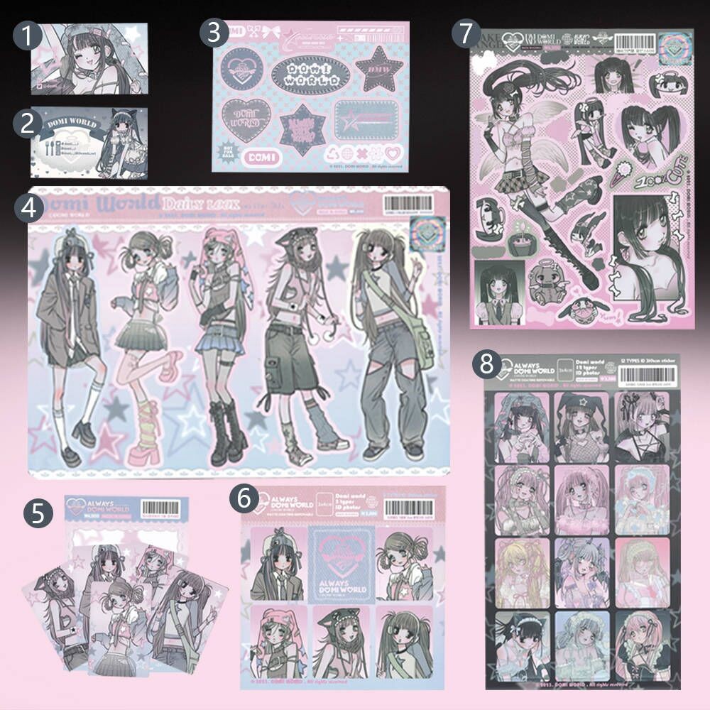 

Stickers special-shaped stickers pack ins hottie stickers