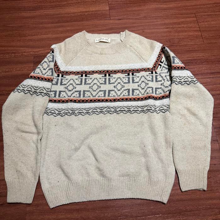 (SECOND) Sweater Navajo Winter Cream - Size M