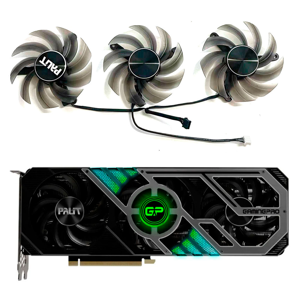 Original new GPU fan 4pin 87MM suitable for PALIT RTX 3060TI 3070 3070TI 3080 3080TI 3090 Gaming pro