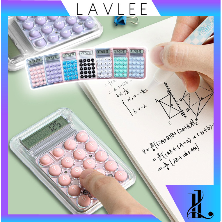 

Lavlee - 6626 Calculator Mini Pocket Size / Kalkulator Mini 3D / Kalkulator Portabel Aritmatika / Kalkulator Warna Makaron Lucu