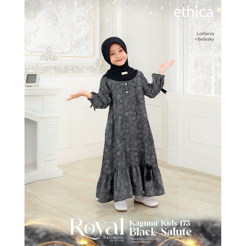 ETHICA GAMIS ANAK KAGUMI 173 BLACK SALUTE