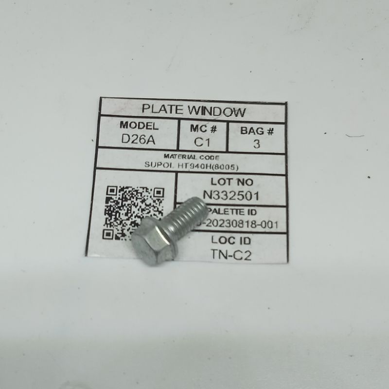 GROSIR Baut 10 m6x12 kunci 8 baut  ORIGINAL panjang 1,2 cm TOYOTA