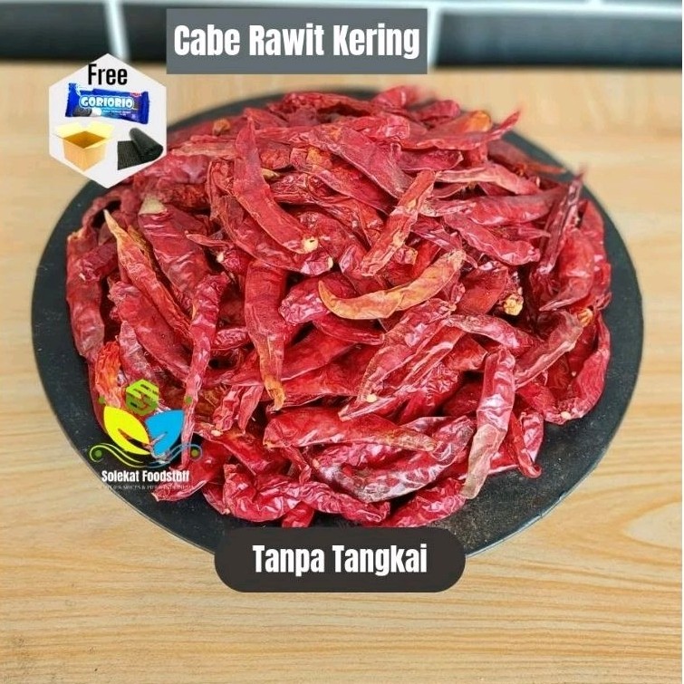 

Cabe Rawit Teja Merah Kering SUPER PEDAS 250 Gr - 100 Gr Fresh terlaris berkualitas