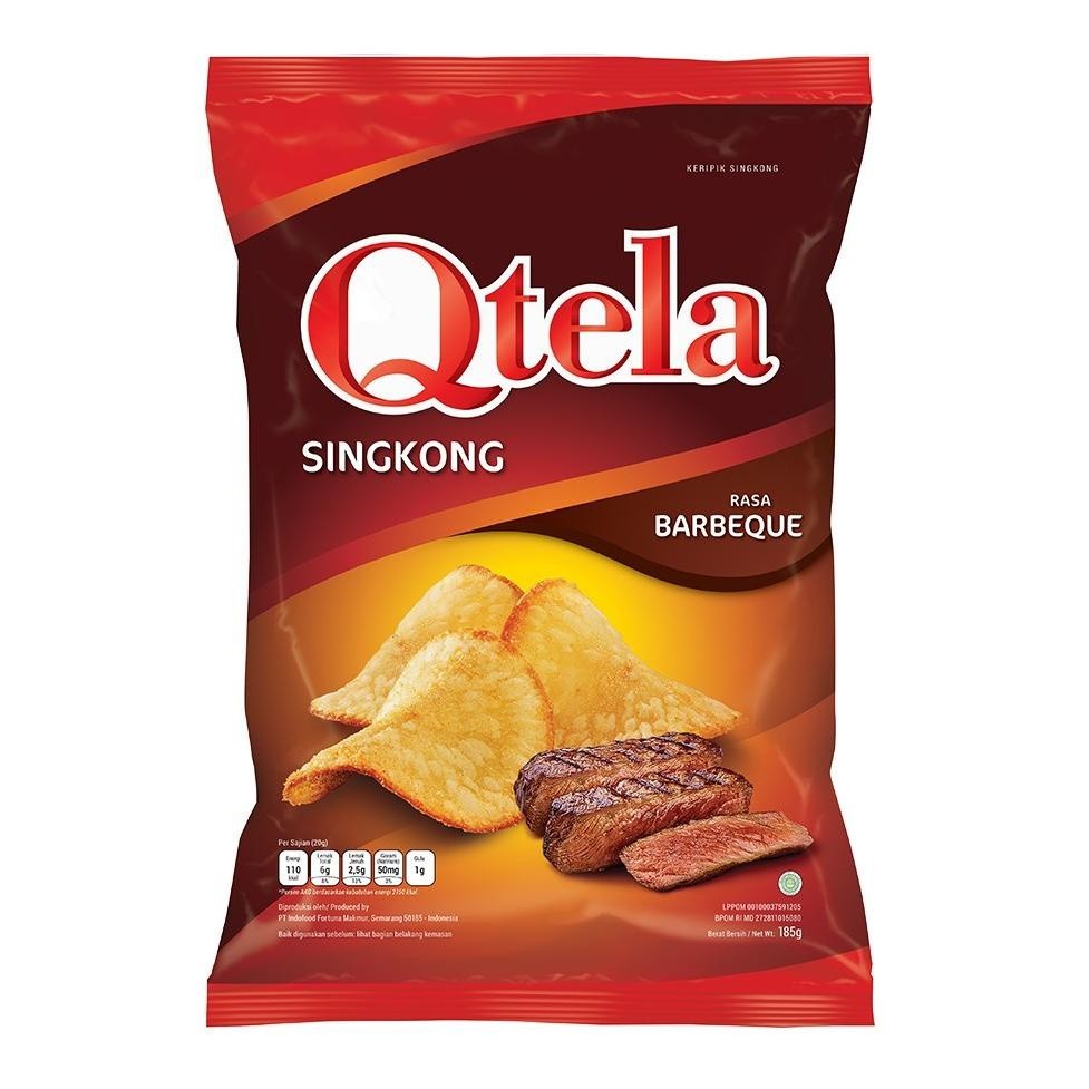 

QTELA SINGKONG BARBEQUE 20 GRAM BALADO TEMPE RENCENG BBQ KEJU PANGGANG ORIGINAL CABAI RAWIT KERITING