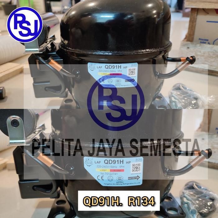 Kompresor Nihong QD91H / / Compressor Kulkas QD91H NIHONG / R134 QD91