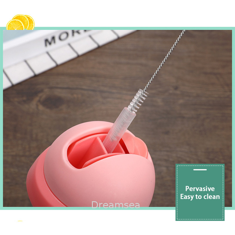 Long Straw Brush Feeding Bottle Bendable Cleaning Brush Small Brush Tube Brush