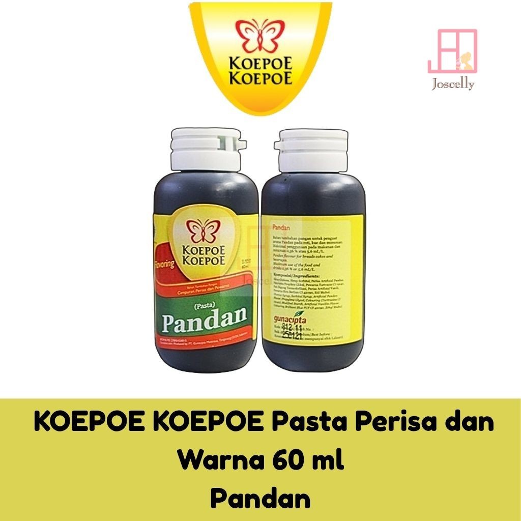 

JOSCELLY.ID KOEPOE KOEPOE Pasta Perisa dan Warna Pandan