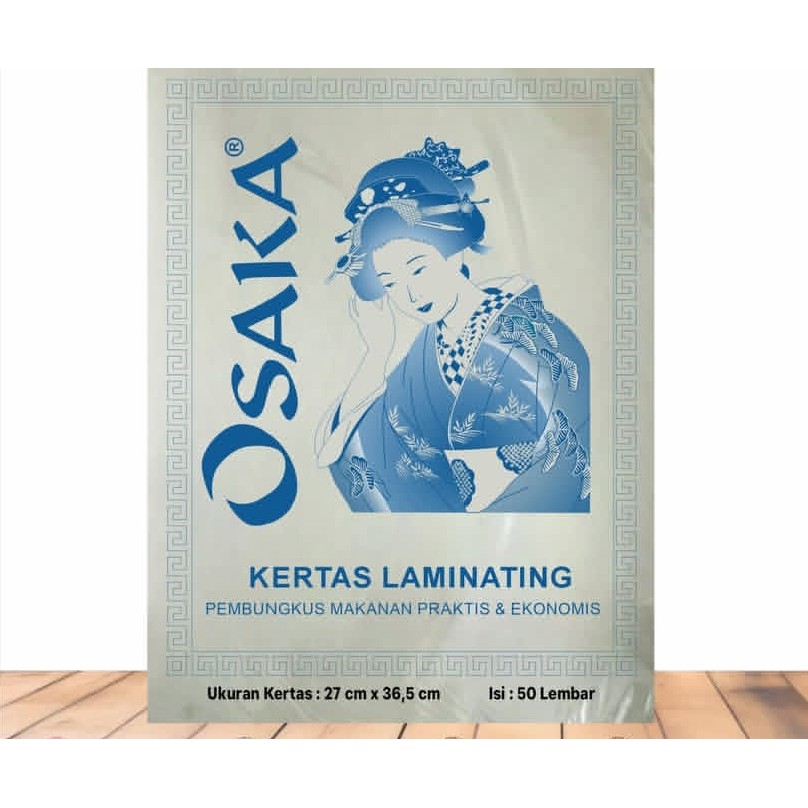 Kertas nasi warteg / kertas nasi bungkus isi 50 lembar