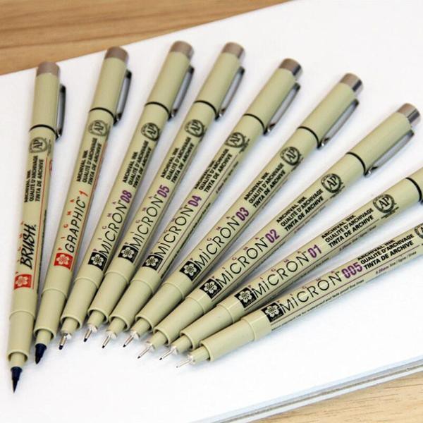 

Sakura Pigma Micron Drawing Pen Black / Drawing Pen Murah Berkualitas
