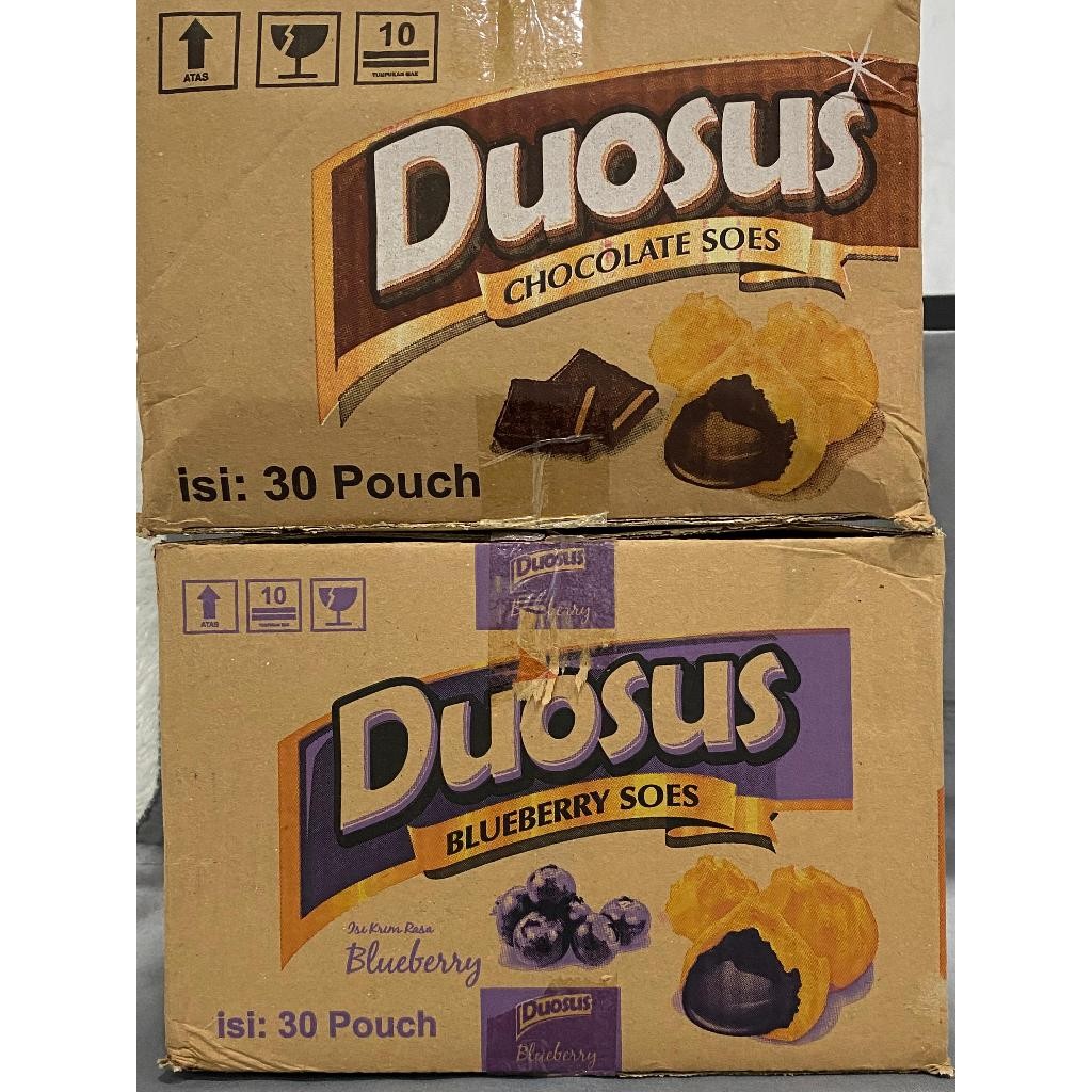 

DUOSUS CHOCOLATE SOES & BLUEBERRY SOES 1 DUS 30 POUCH