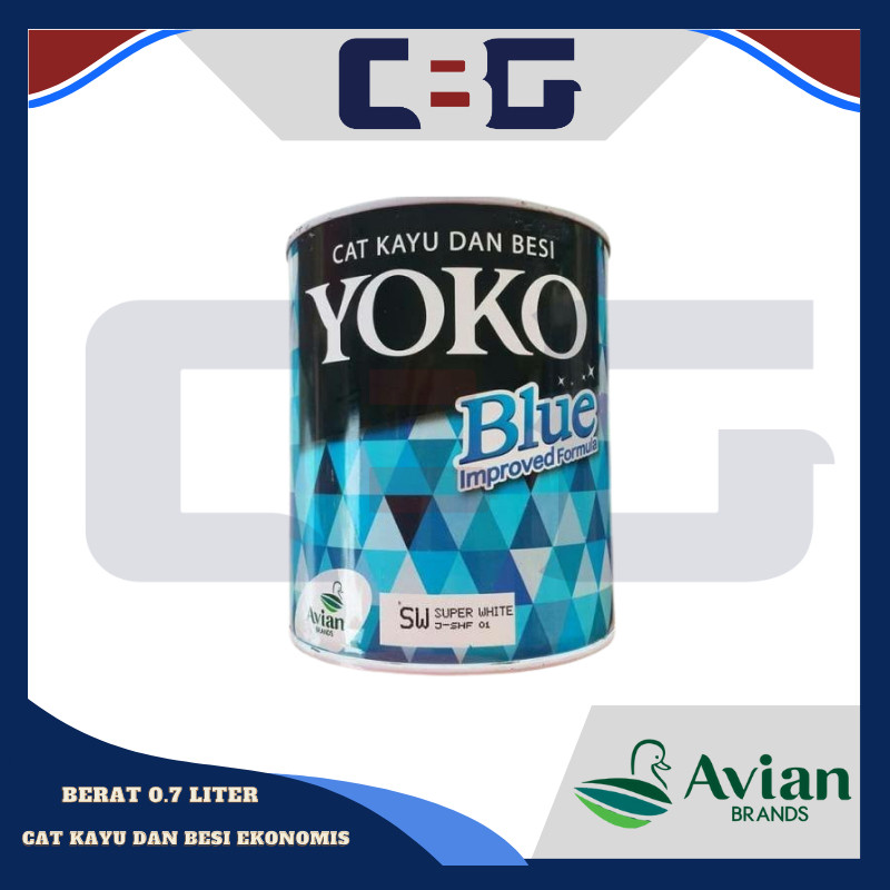 

Cat Minyak Yoko Blue Avian Paint 0.7 Ltr