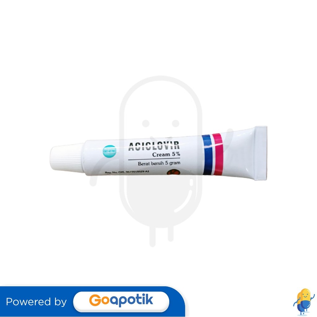 Aciclovir Phapros 5% Cream 5 Gram Tube