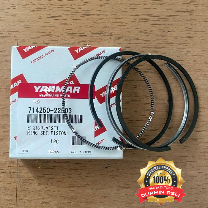 Ring set Yanmar L40 714250-22503 Original DIJAMIN ASLI YANMAR