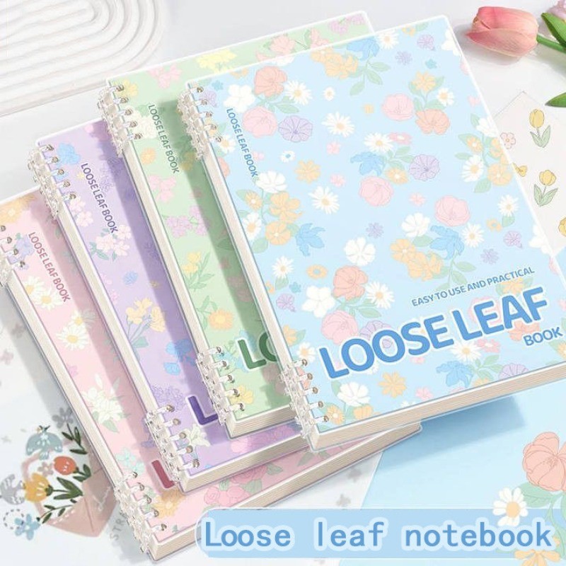 

Notebook Binder Buku Catatan B5 Binder Loose Leaf Notebook Aesthetic Buku Tulis Sekolah Stationery Buku Diary Luch Korea Alat Tulis