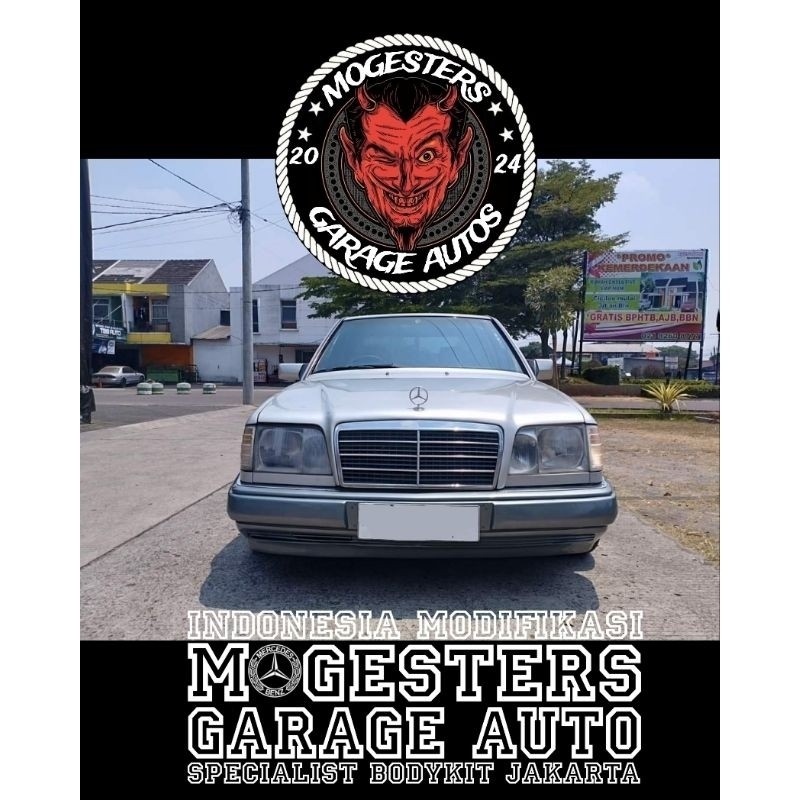 Bumper Bemper MercedesBenz Mercy Merci Boxer W124 Standar Masterpiece Master Piece 220E 300E 300CE