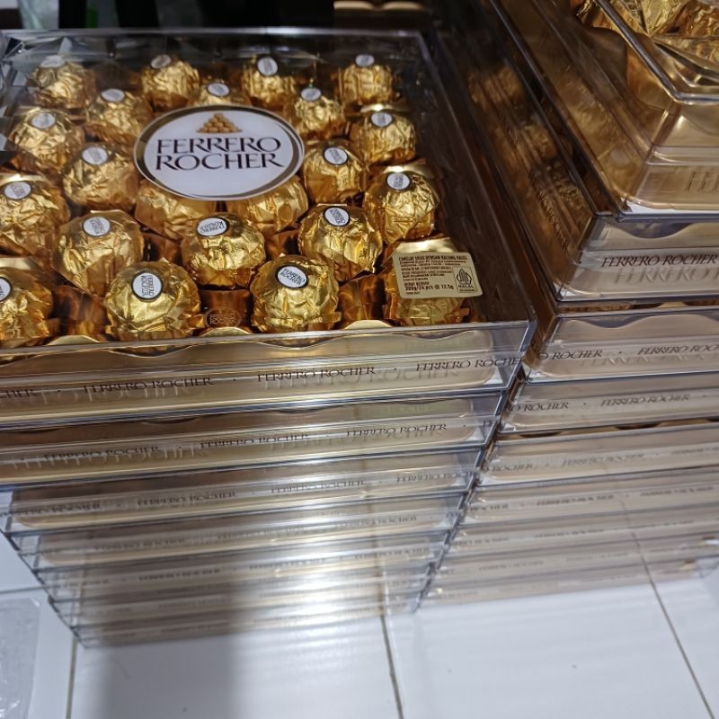 

Ferrero Rocher t24 300 gr/ferrero rocher isi 24 pc/coklat ferrero rocher