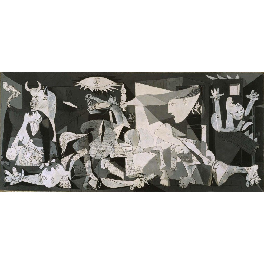 

100% handmade high quality Oil Painting Reproduction on Linen Canvas,Guernica by Pablo Picasso,Abstract oil painting,Unframed
