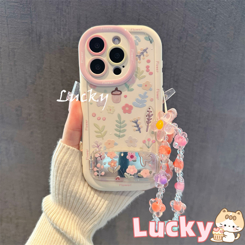 case OPPO Bunga-bunga yang indah Casing ponsel cocok untuk OPPO A15 A16 A17 A53 A54 A55 A57 A58 Case