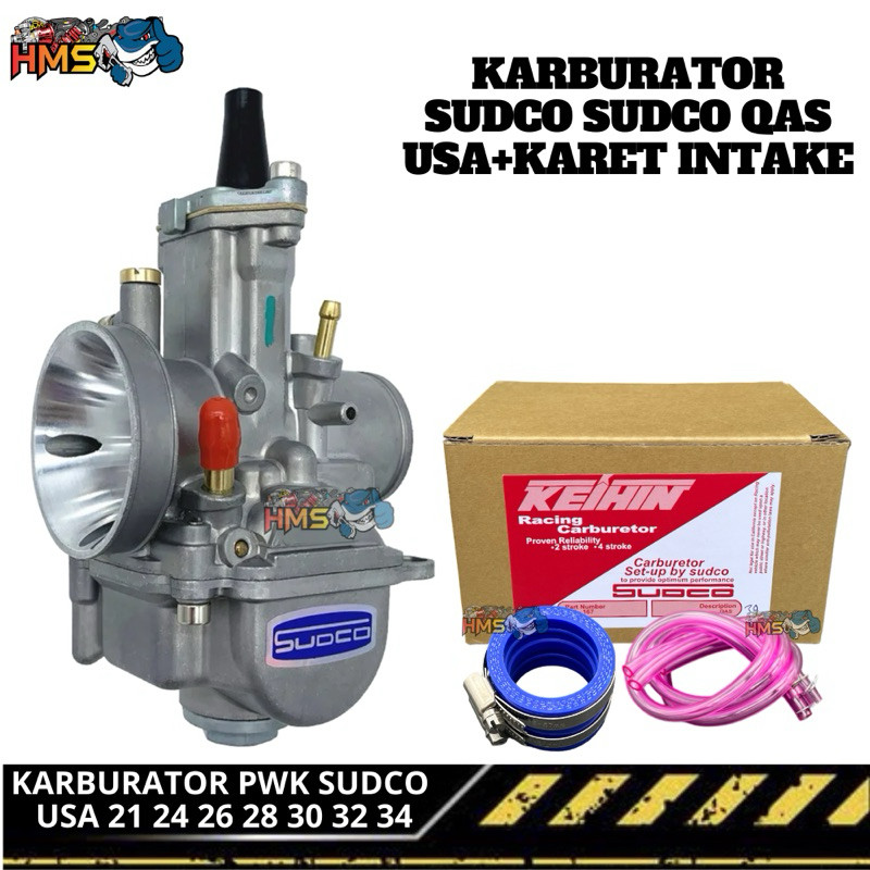 KARBURATOR KARBU PWK 21 24 26 28 30 32 34 SUDCO KOTAK - CARBURETOR KARBURATOR KARBU PWK KEIHIN SUDCO