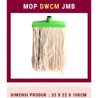 PEL DWCM JUMBO /Alat Pel / Pel Lantai Sumbu / Lap / Mop Lantai / Alat Pembersih + HANDLE