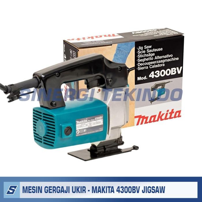 Mesin Gergaji Listrik Ukir Kayu Triplek - MAKITA 4300BV JIGSAW 4300 BV