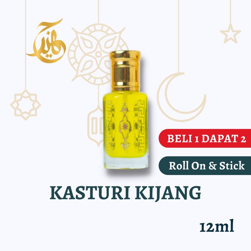 

Beli 1 Gratis 1 Minyak Kasturi Kijang Non Alkohol Bibit Murni Original
