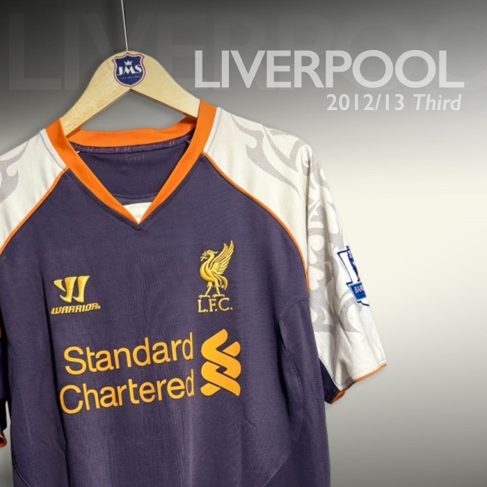 2012-13 LIVERPOOL THIRD SHIRT SUAREZ #7
