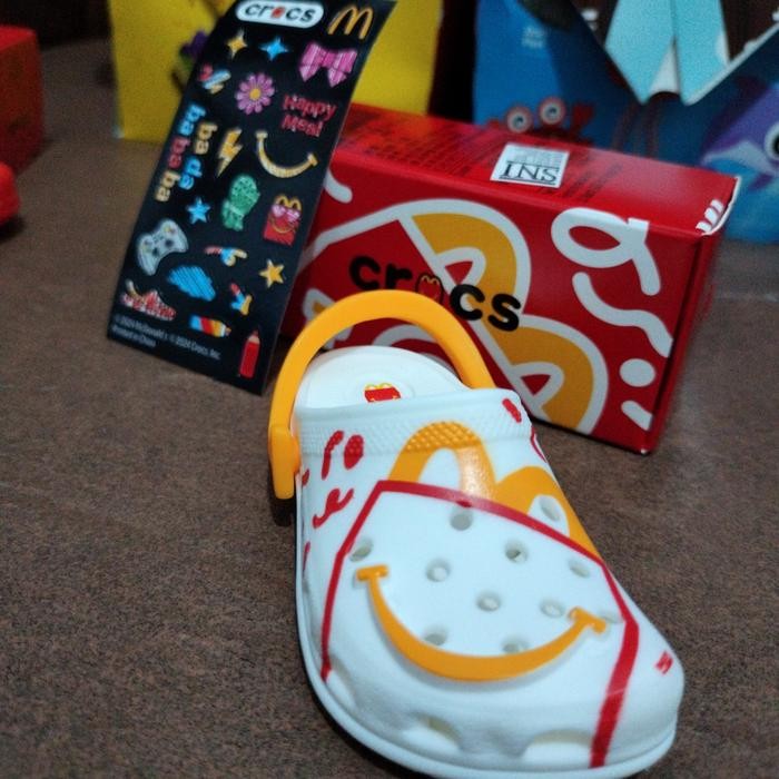 Happy Meal Mcdonalds McD Crocs 2024  - Putih, 0