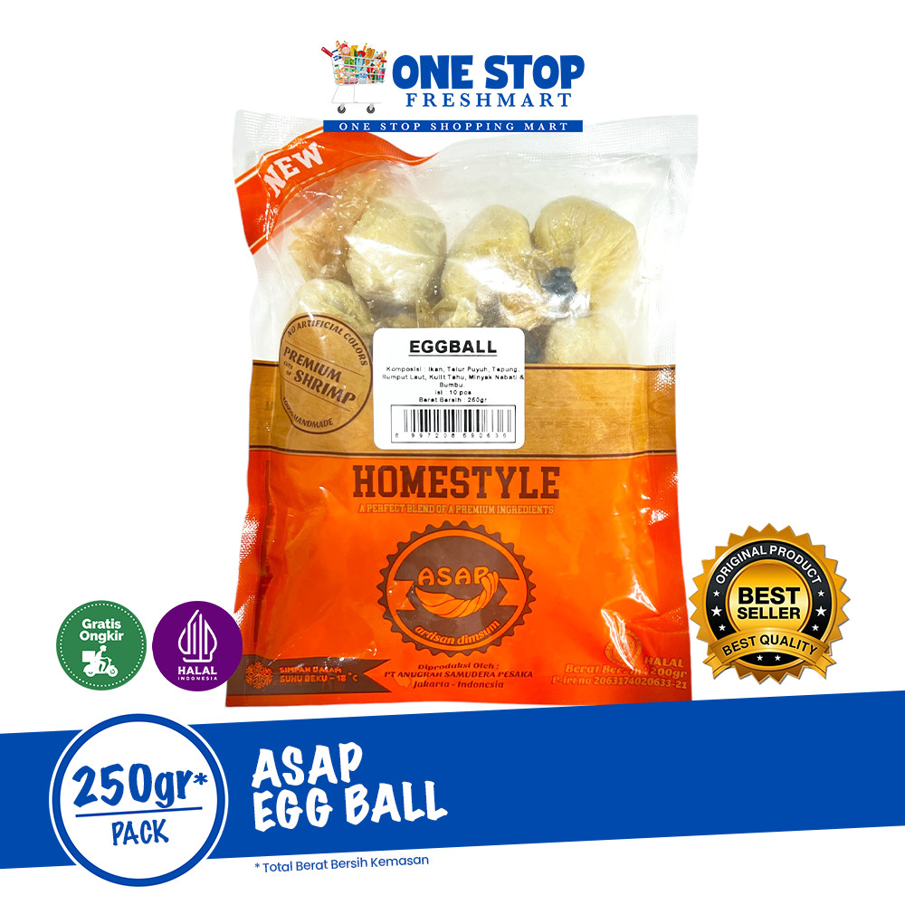 

ASAP EGG BALL 250 GR / ASAP EGG BALL 250 GR