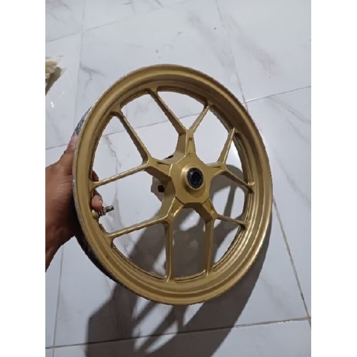 Velg Pelek Racing Akar Motor Honda Vario 125/Vario 150 Old/Original Copotan/Warna Gold