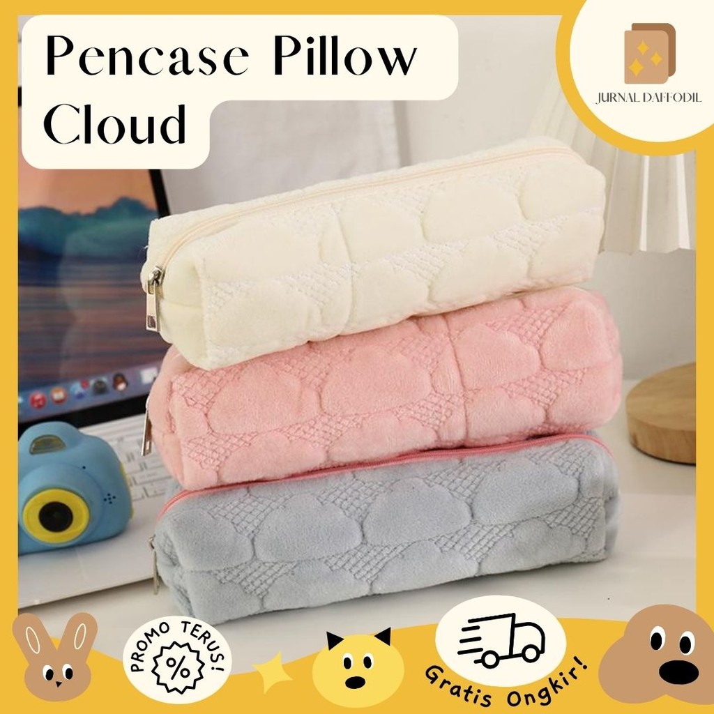 

Jurnal Daffodil - Tempat Pensil Pillow Awan Pencase Cloud Kotak Pencil Cloud Tempat Pencil Alat Tulis