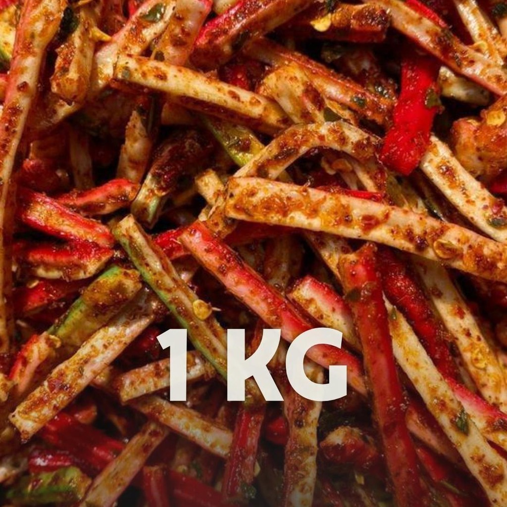 

[ 1KG/500GR/250GR ] Kerupuk Seblak Beton Pedas Daun Jeruk / seblak pedas daun jeruk kemasan 500gr Kering Snack
