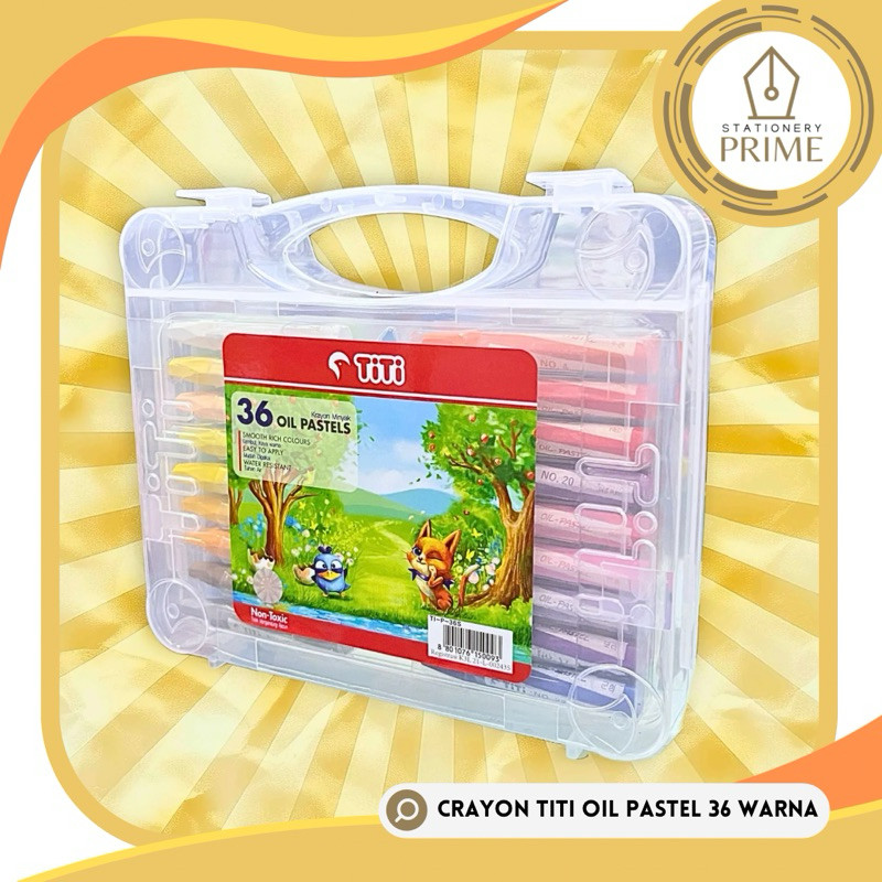 

Crayon TITI oil pastel 36 warna