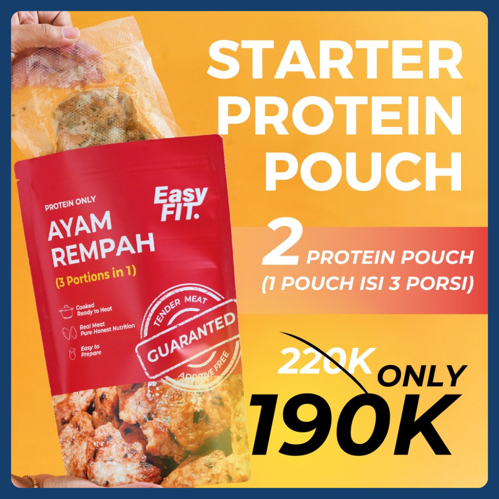

Starter Pack Protein POUCH Easyfit